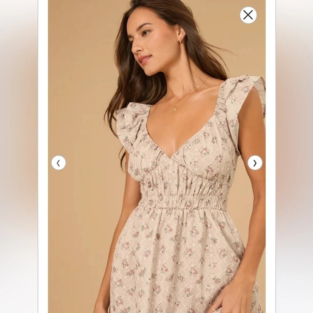 New with tags Altar’d state Gwen floral dress - Picture 3 of 5